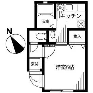 グレイスヴィラ【1階】の間取り