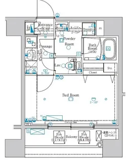 東京都大田区南蒲田3【マンション】の間取り