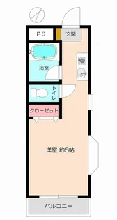 メゾンラベンダー8番館【5階】の間取り