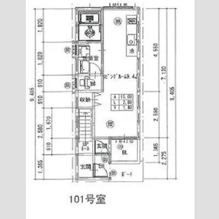 K&T【1階】の間取り