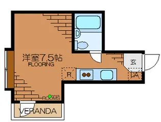中村マンション【2階】の間取り