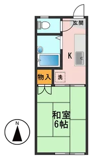 コーポルピナス【2階】の間取り