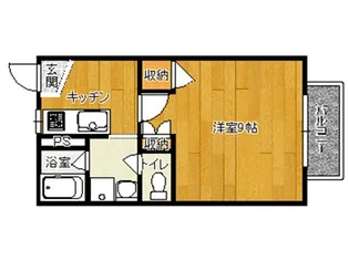 ユーカリハウス【2階】の間取り