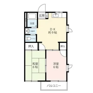 メゾンドールI【2階】の間取り