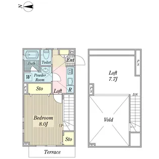 ノヴェラ【1階】の間取り