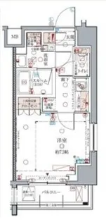 クレヴィスタ亀戸III【10階】の間取り