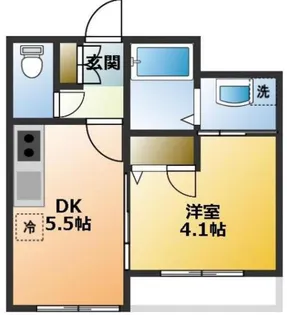 セントラルシャイン【2階】の間取り