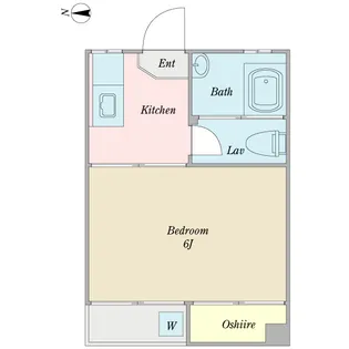 フェニックスハイム久我山【2階】の間取り