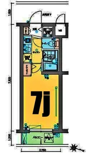 バージュアル横濱妙蓮寺【4階】の間取り