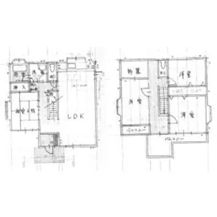 栃木県小山市東城南3【一戸建】の間取り