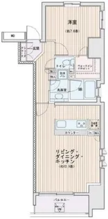 エスティメゾン錦糸町II【6階】の間取り