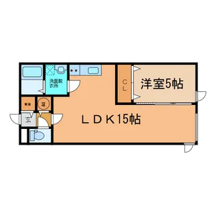 メゾン・ド・クール【2階】の間取り