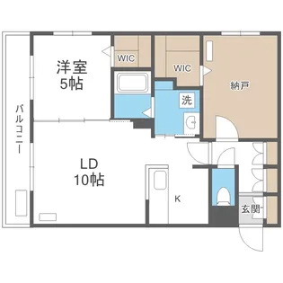 ヴィレッジ表参道【1階】の間取り