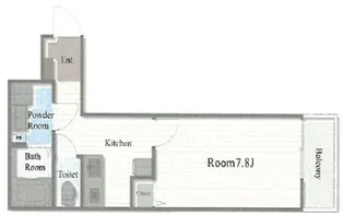 Rita椥辻【3階】の間取り