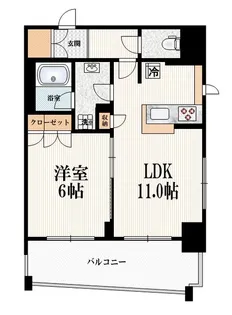 アトラスアベニュー文京大塚【2階】の間取り