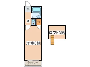 エリ-ズハウス【2階】の間取り