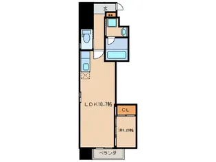 シュライン恵比寿レジデンス【4階】の間取り