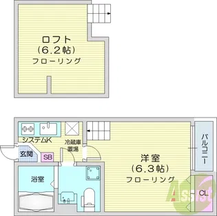 レガーロ【2階】の間取り