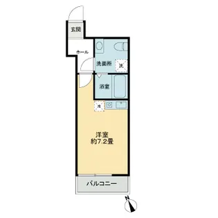 SKY飛田給【1階】の間取り