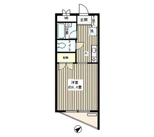 メゾン・ド・メルヴェイユ【4階】の間取り