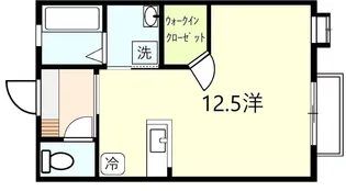 ウェルフィールド【1階】の間取り