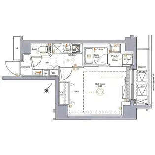 東京都葛飾区堀切3【マンション】の間取り