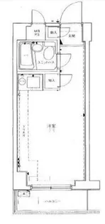 パレドール八王子【1階】の間取り
