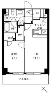 ザ・ケンジントン・レジデンスときわ台【5階】の間取り