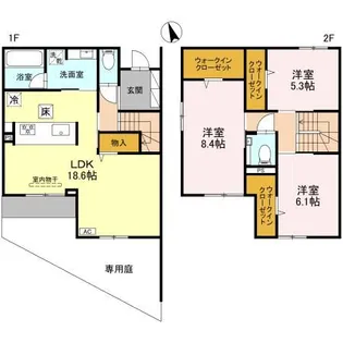 Pittoresuque春日丘の間取り