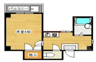 サンハイツ藤【1階】の間取り