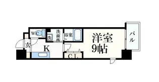 リシュドール鶴舞公園【14階】の間取り
