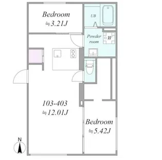 trias629【2階】の間取り