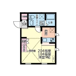 プリマセレーナ【1階】の間取り