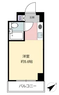 サクセスウェーブ【6階】の間取り