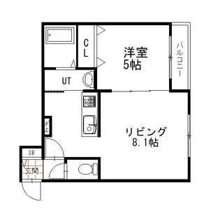 グレイス レクシア【4階】の間取り