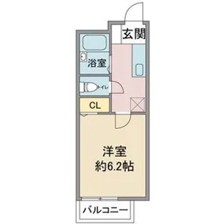いづみコーポ【2階】の間取り