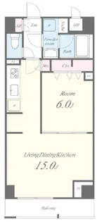 JPT RESIDENCE【5階】の間取り