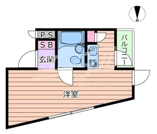 バトンルージュ【2階】の間取り