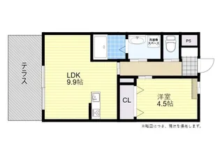 ヴェルジュ庄の原【2階】の間取り