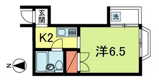 ベルメゾン【1階】の間取り