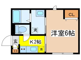 Blanc Cube【2階】の間取り