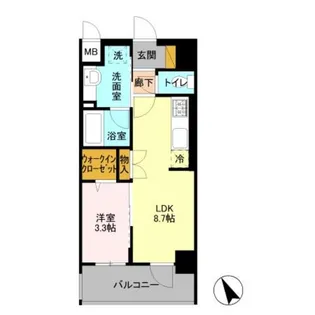 LUMIERE【4階】の間取り