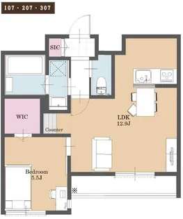 エマーブル【3階】の間取り