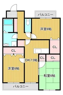 橘アパート【1階】の間取り