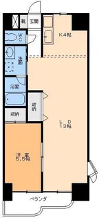 City21【6階】の間取り