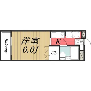 志津リリエンハイム【1階】の間取り