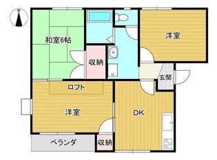ブランシェ下森A【2階】の間取り