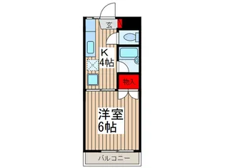 メゾネット臼倉【2階】の間取り