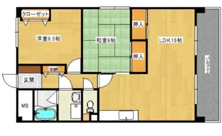 セイント・ラム・パーク【5階】の間取り