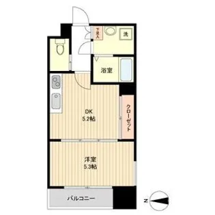 La Douceur片平【7階】の間取り